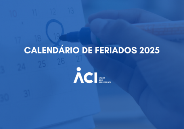 Calendário de feriados em 2025