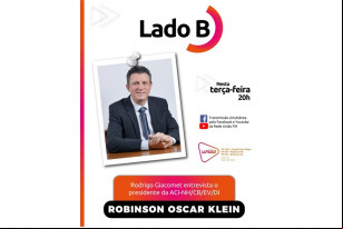 Robinson Klein será o entrevistado do Lado B, da Rádio União FM